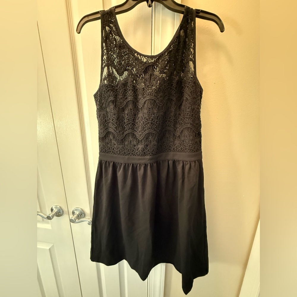Lilly Pulitzer Black Lace Dress